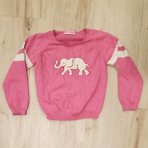 Lilly Pulitzer Elephant Kids Sweater